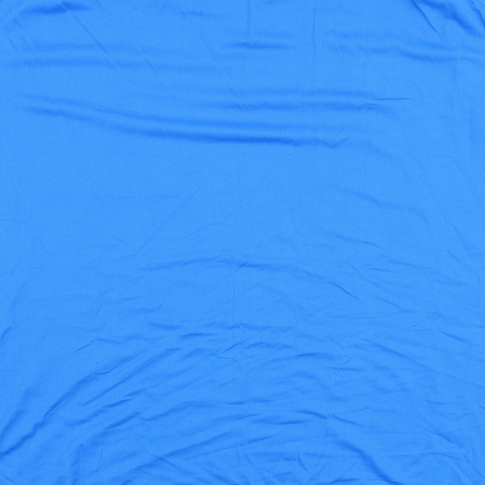 Kalenji Mens Blue  Polyester Jersey T-Shirt Size 3XL Round Neck Pullover