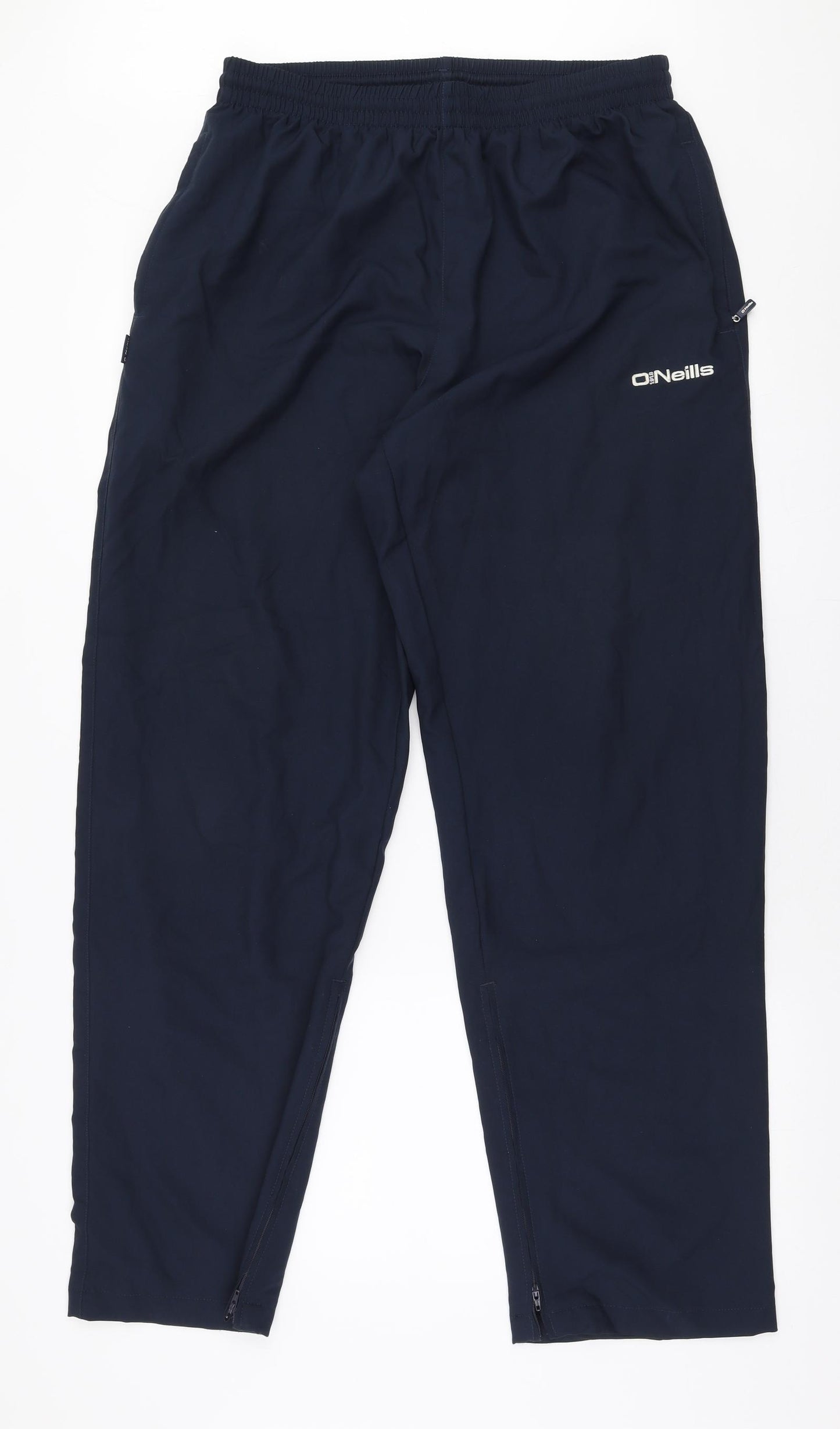 O'Neills Mens Blue  Polyester Jogger Trousers Size XL L32 in Regular Drawstring