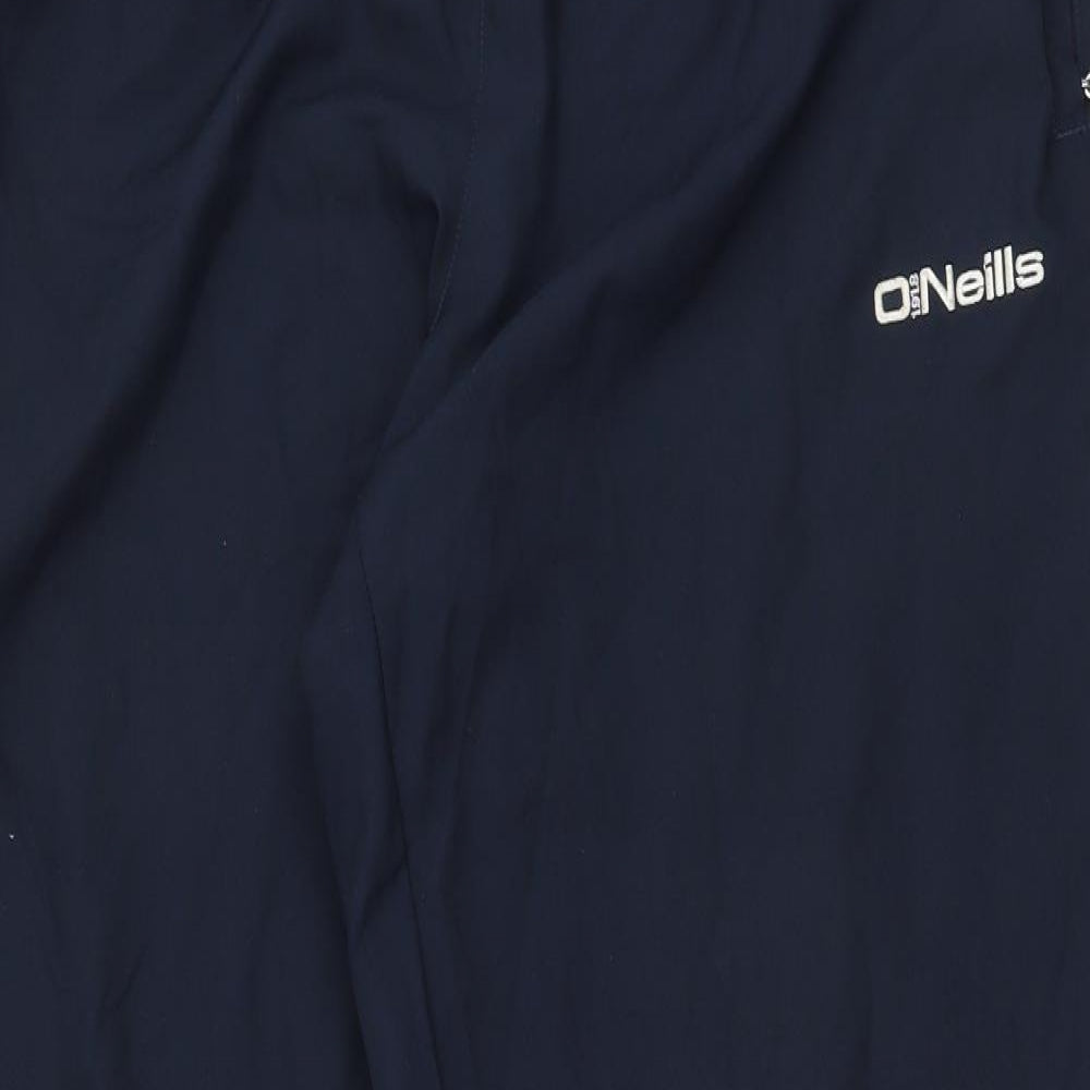 O'Neills Mens Blue  Polyester Jogger Trousers Size XL L32 in Regular Drawstring