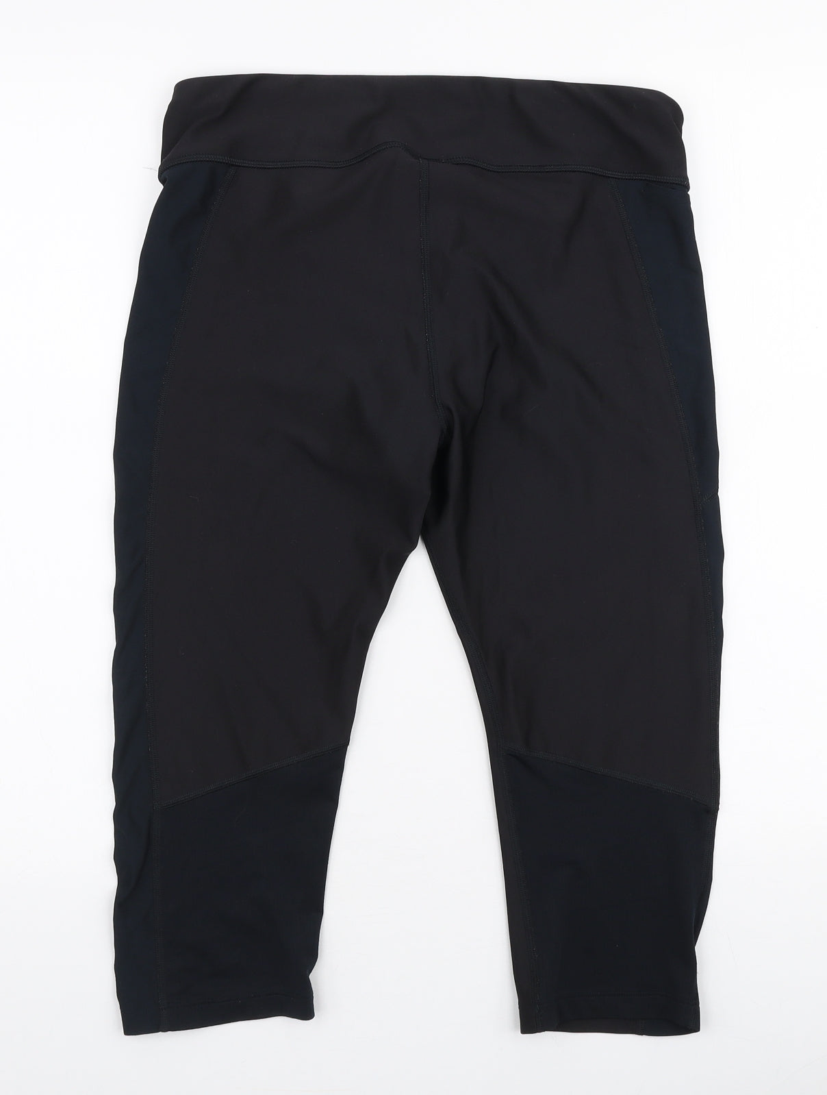 Under armour Womens Black  Polyester Capri Leggings Size L L18 in Regular Pullover