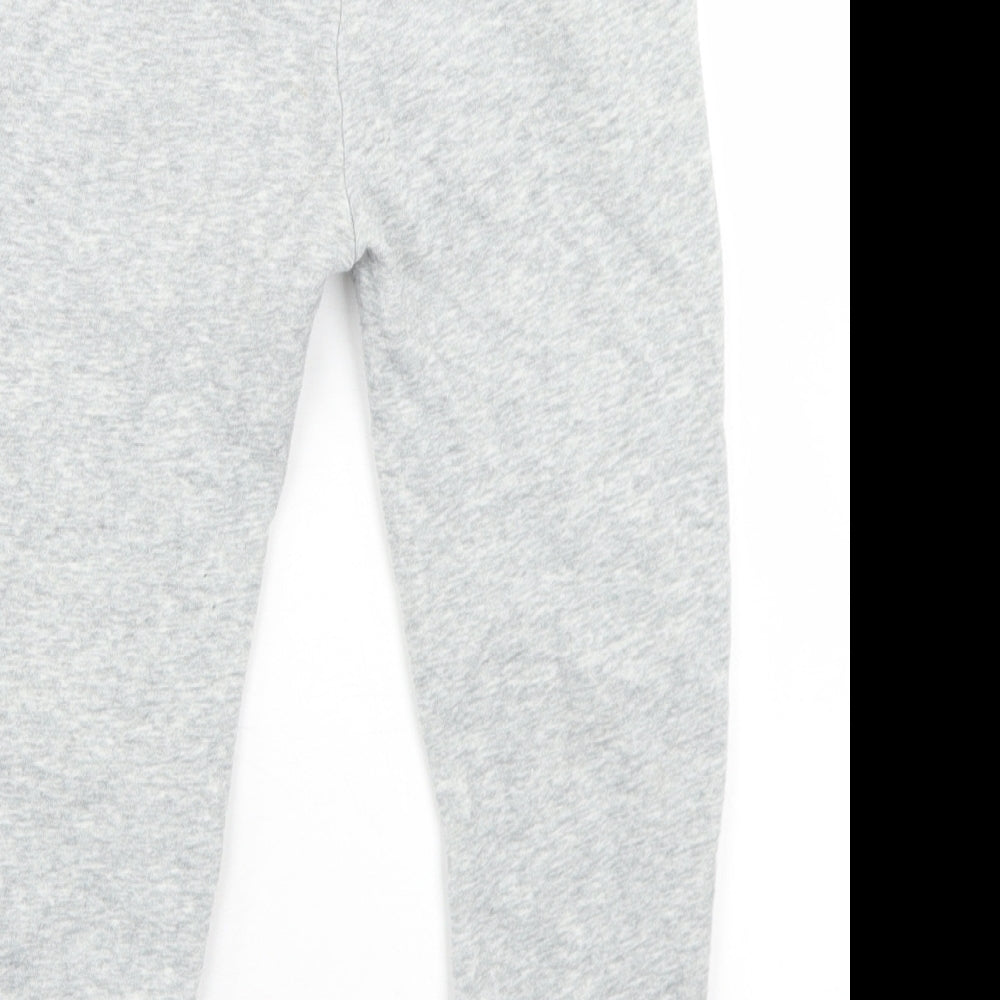 F&F Boys Grey  Cotton Jogger Trousers Size 4-5 Years  Regular Drawstring