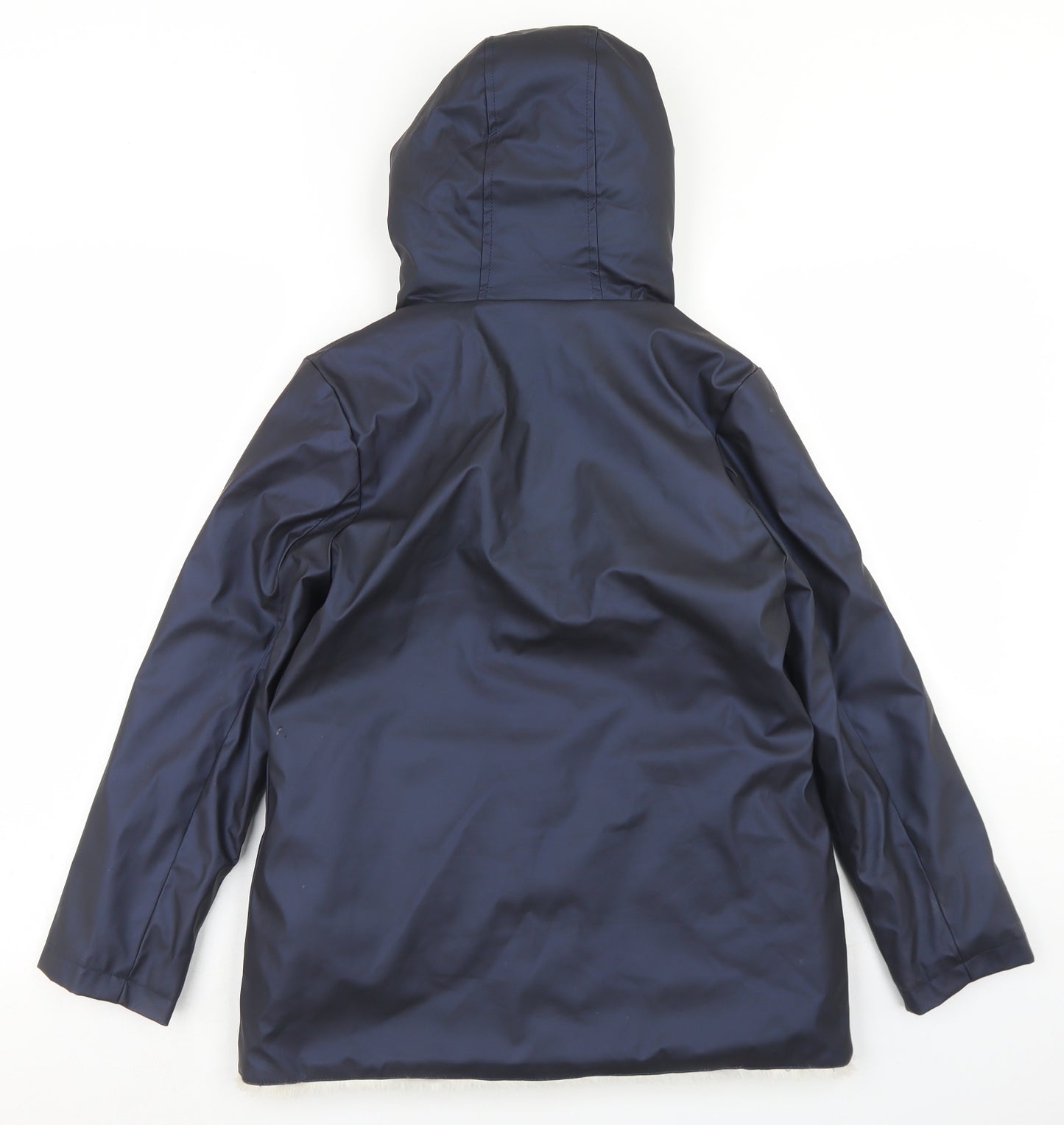 F&F Girls Blue   Jacket  Size 9-10 Years  Snap