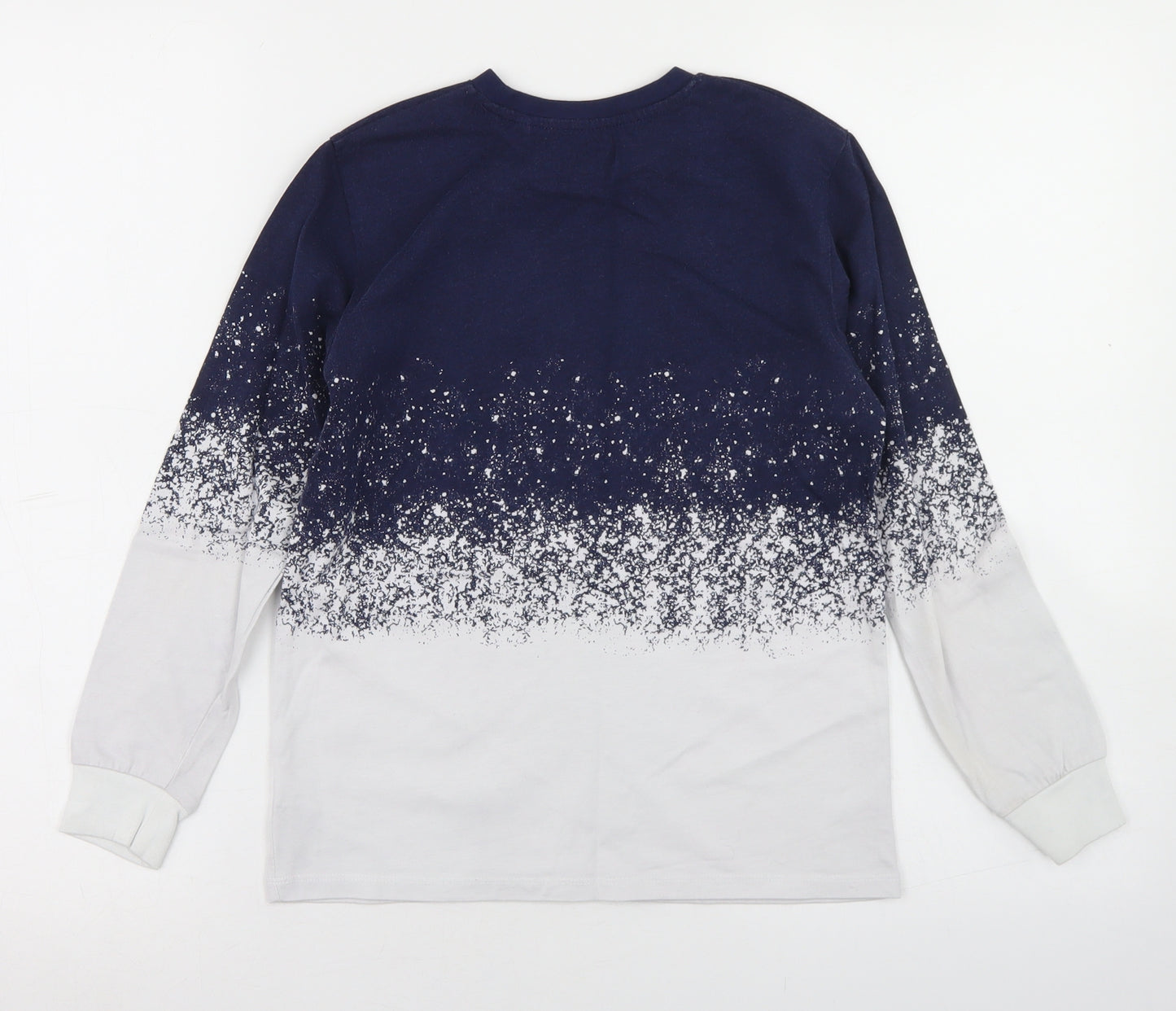 NEXT Boys Multicoloured  Cotton Basic T-Shirt Size 9 Years Crew Neck  - Santa