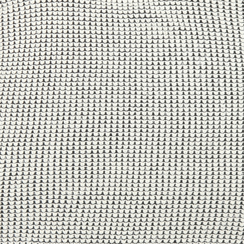 Topshop Womens Ivory Round Neck  Acrylic Pullover Jumper Size 10