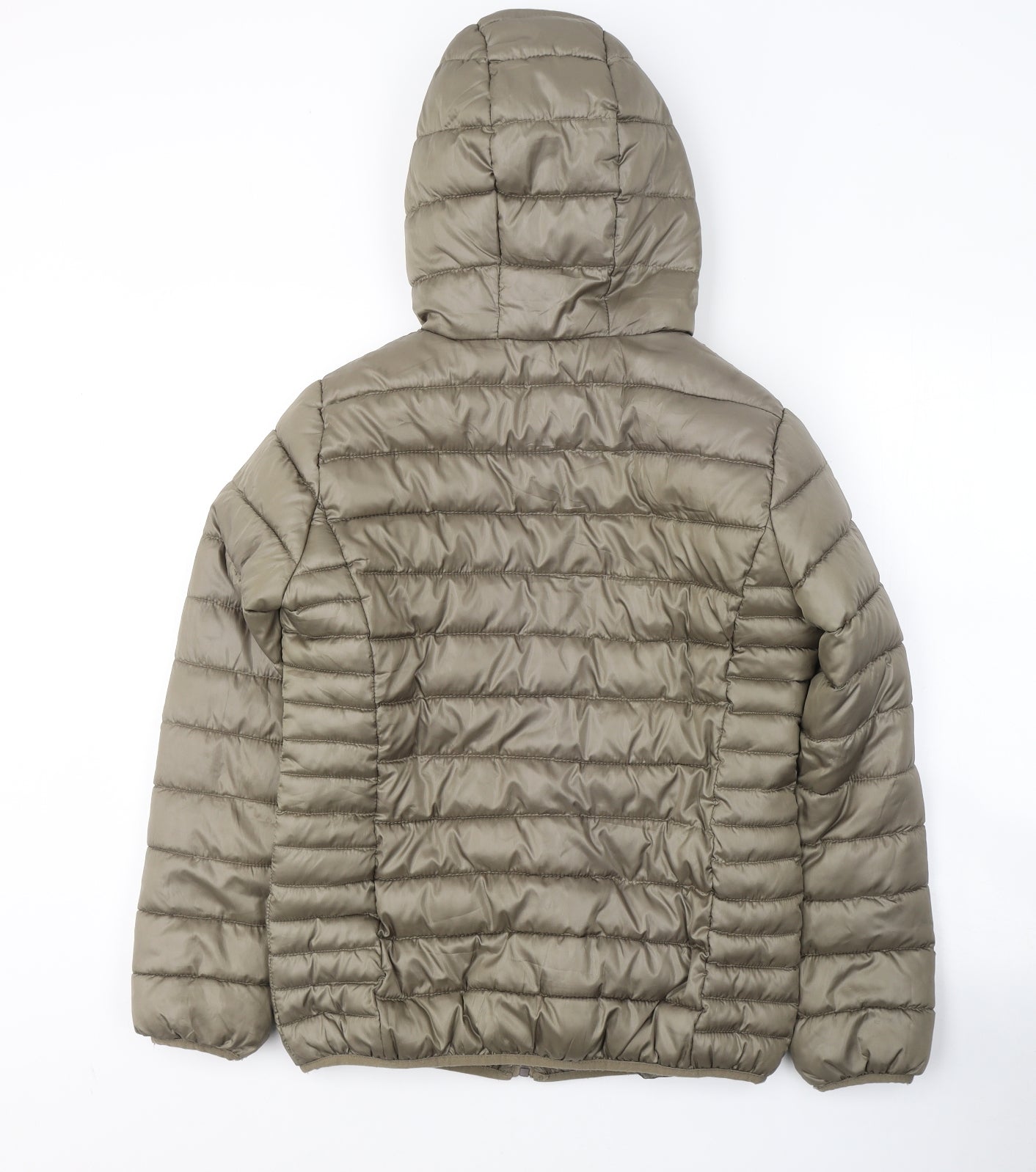 Anapurna Womens Green   Puffer Jacket Coat Size 12  Zip