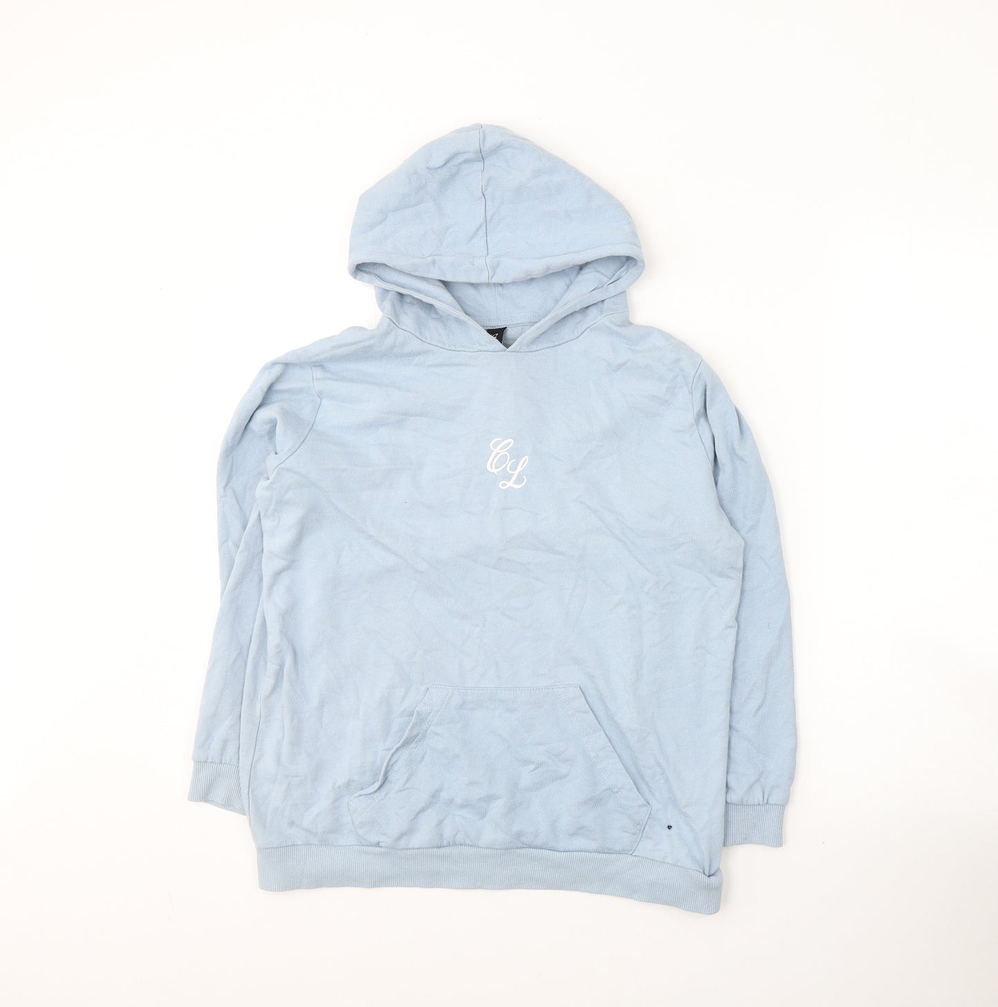 Closure London Girls Blue  Cotton Pullover Sweatshirt Size 14-15 Years  Pullover