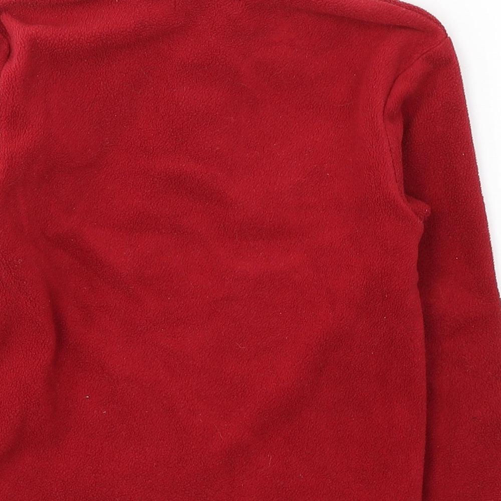M&Co Boys Red  Polyester Pullover Sweatshirt Size 3-4 Years  Pullover - READY STEADY GO