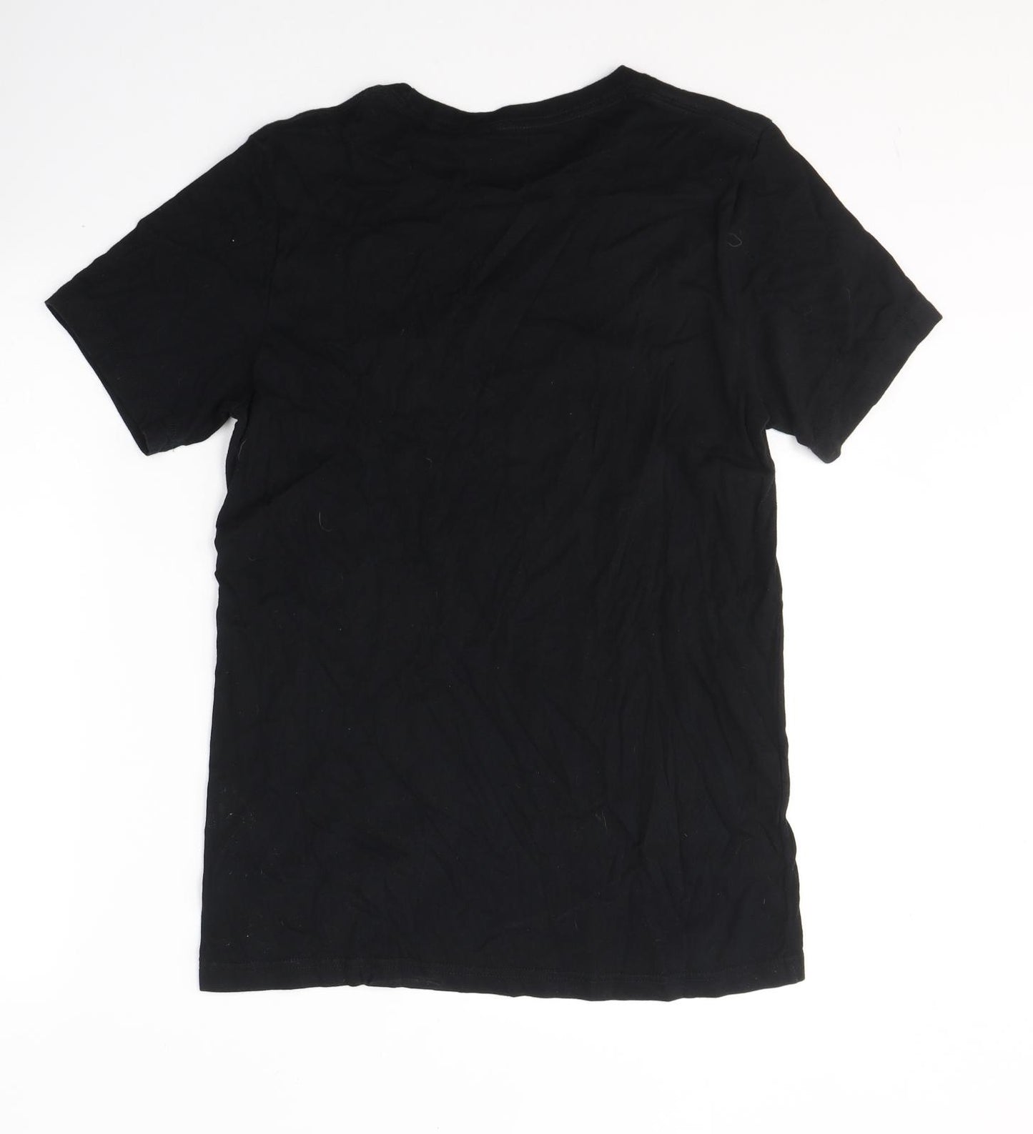 Rooster Teeth Mens Black  Cotton  T-Shirt Size M Round Neck  - 2034