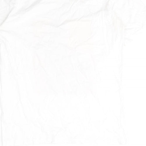 AS Colour Mens White  Cotton  T-Shirt Size M Round Neck  - The gentle woman