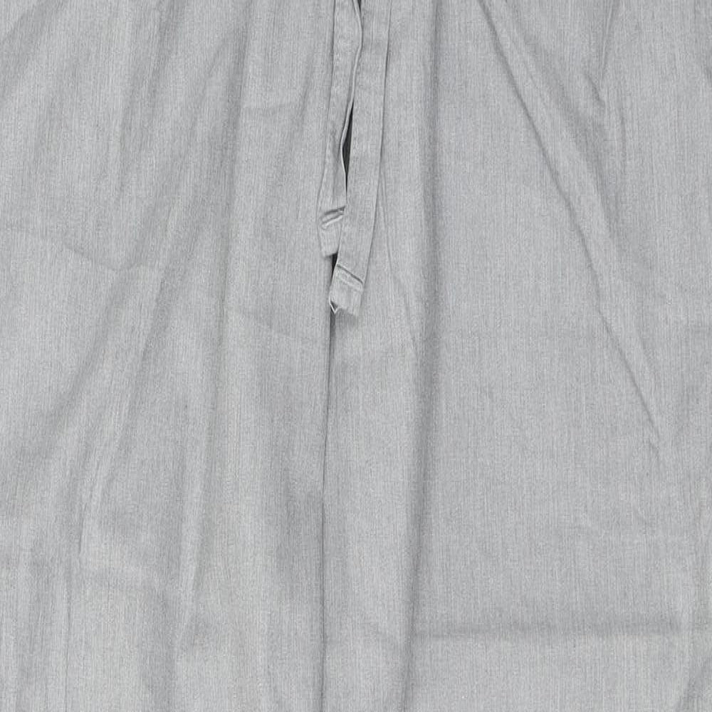 Gap Womens Grey  Cotton Trousers  Size M L33 in Regular
