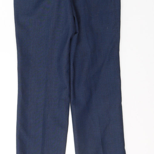 NEXT Boys Blue  Polyester Capri Trousers Size 8 Years  Regular Button