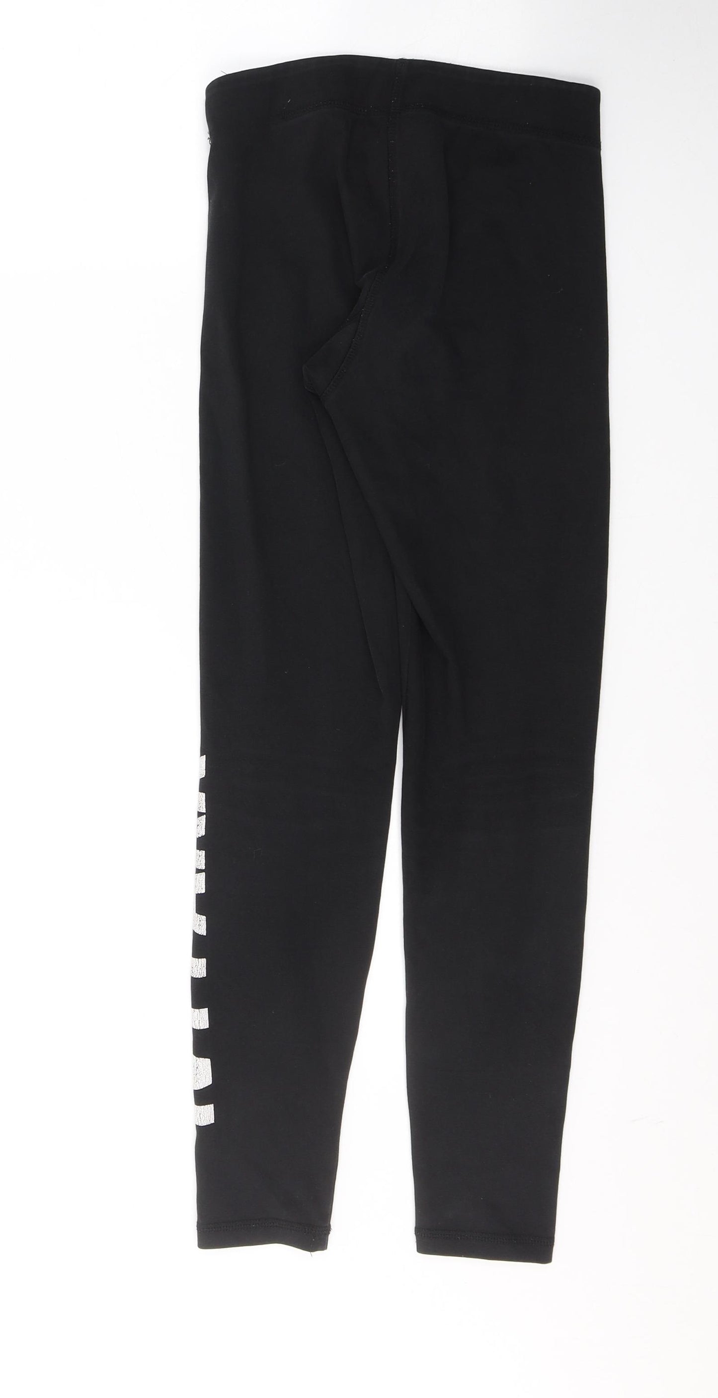 IVY PARK Womens Black  Cotton Pedal Pusher Leggings Size XS L27 in