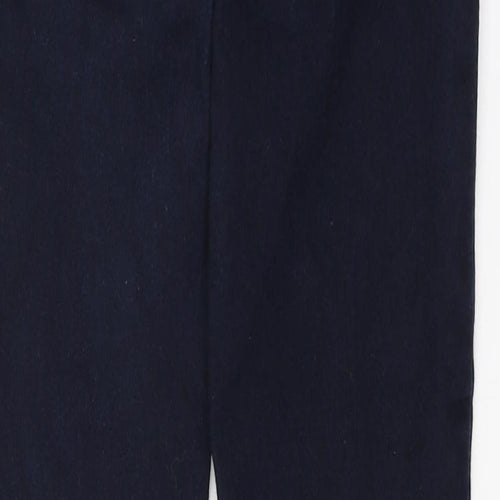 Denim & Co. Womens Blue  Cotton Skinny Jeans Size 6 L30 in Regular Button
