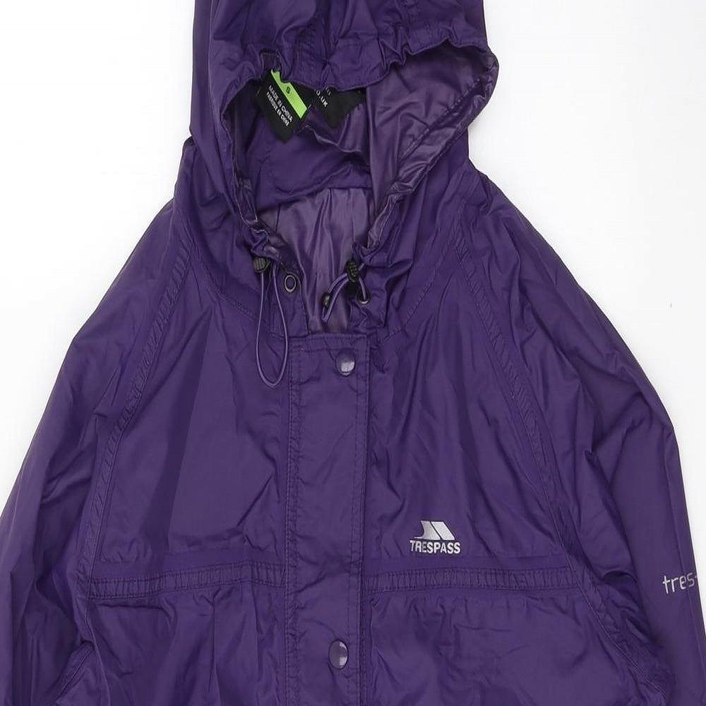 Trespass Womens Purple   Jacket Coat Size S  Zip