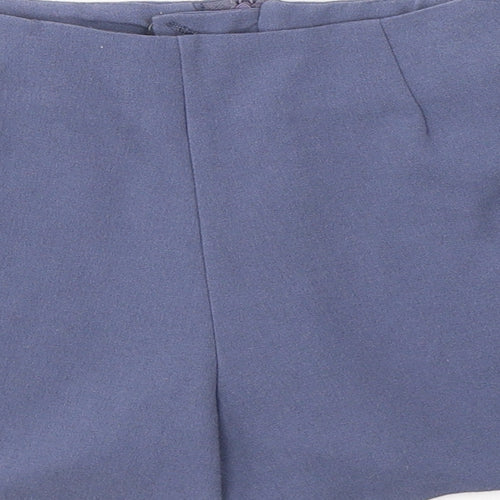 Pins & Needles Womens Blue  Polyester Hot Pants Shorts Size XS L3 in Regular Button