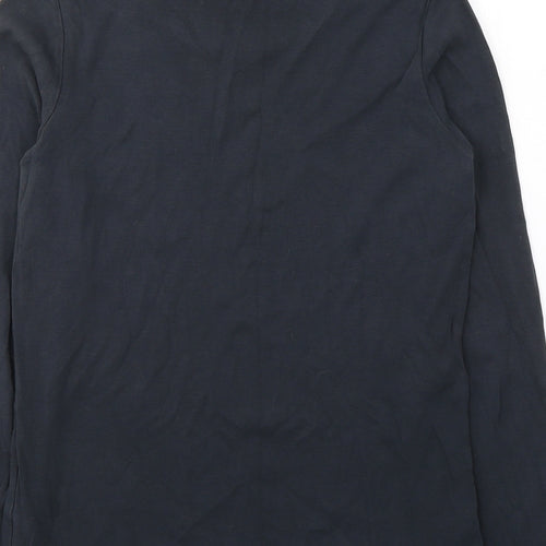 Esprit Womens Black  Cotton Jersey T-Shirt Size XL Round Neck