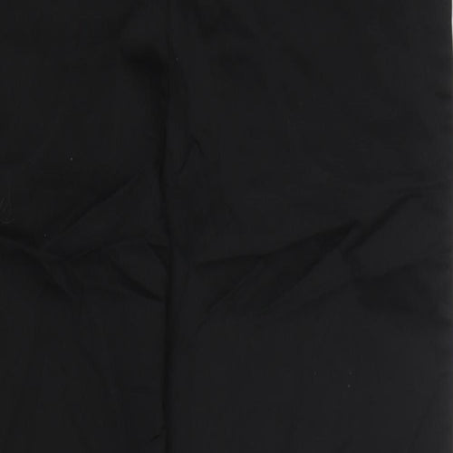 Stalk By You Womens Black  Polyester Trousers  Size 18 L30 in Regular Button