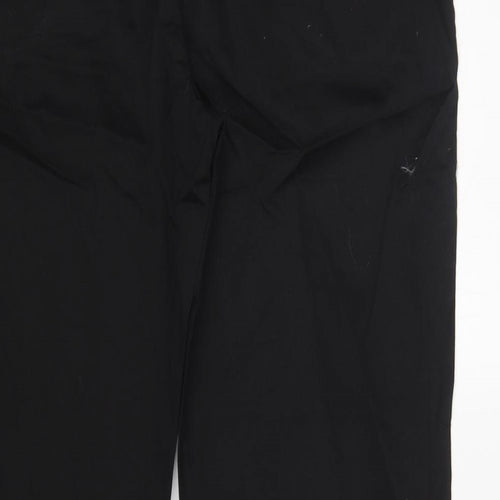Stalk By You Womens Black  Polyester Trousers  Size 18 L30 in Regular Button