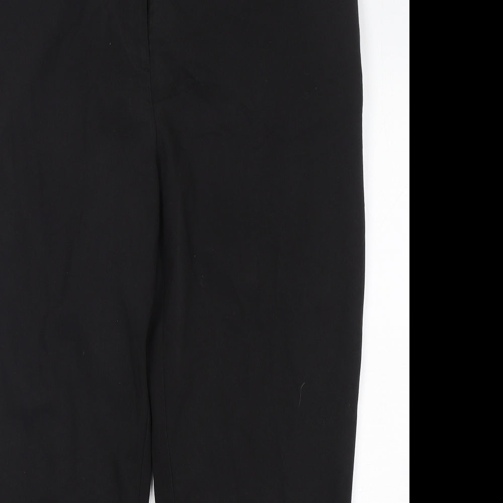 Dorothy Perkins Womens Blue  Polyester Trousers  Size 18 L27 in Regular Hook & Loop