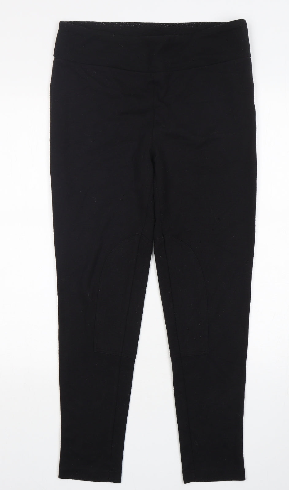 TU Womens Black  Polyester Jogger Leggings Size 14 L28 in