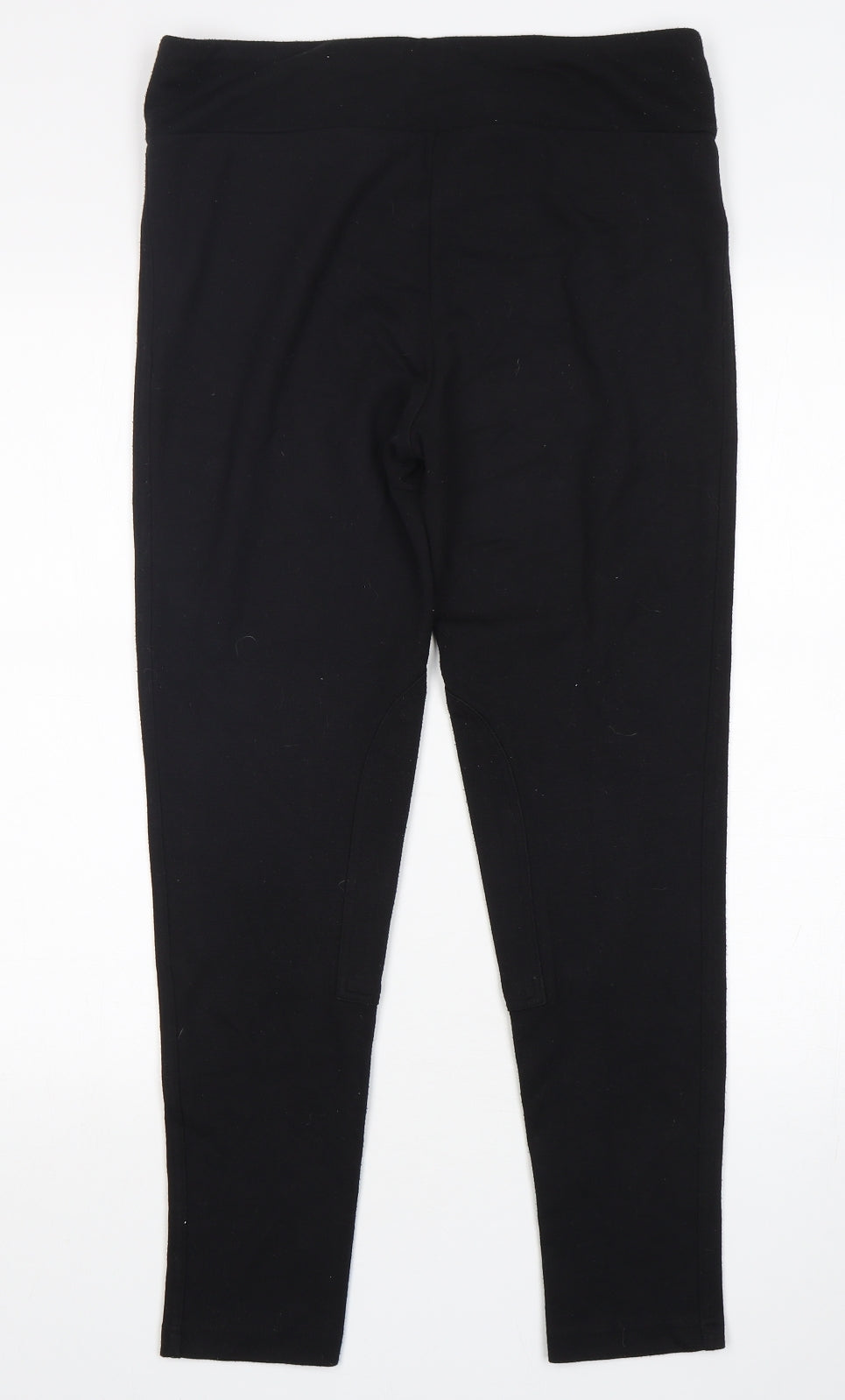 TU Womens Black  Polyester Jogger Leggings Size 14 L28 in