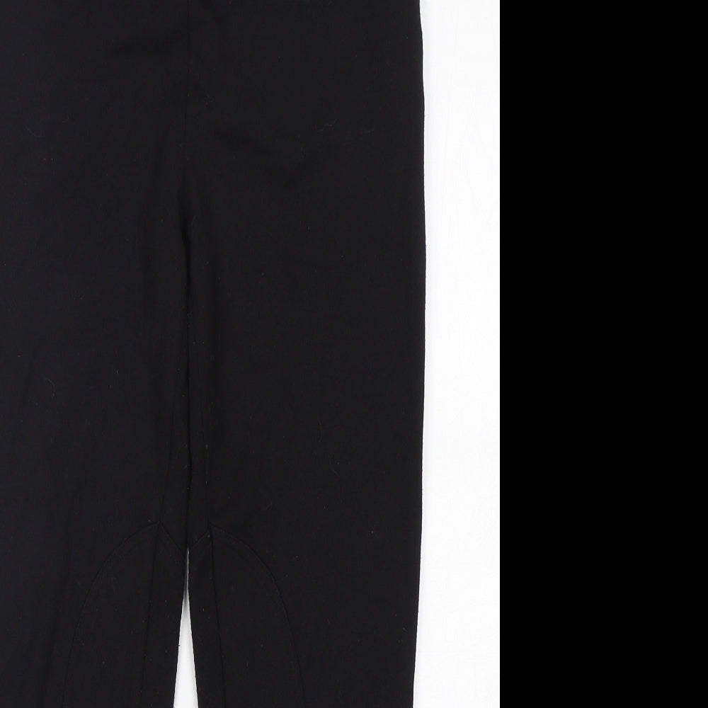 TU Womens Black  Polyester Jogger Leggings Size 14 L28 in