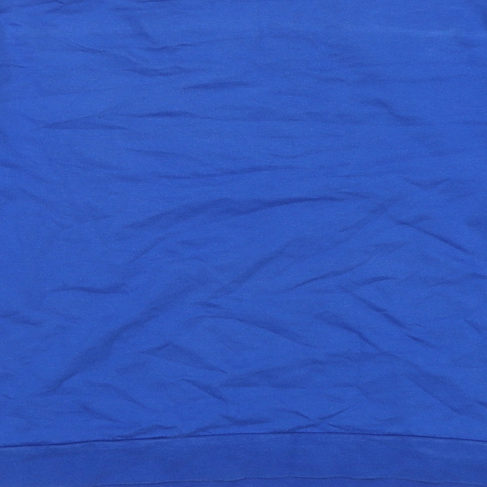Kylie Girls Blue  Cotton Pullover Sweatshirt Size 13 Years  Pullover