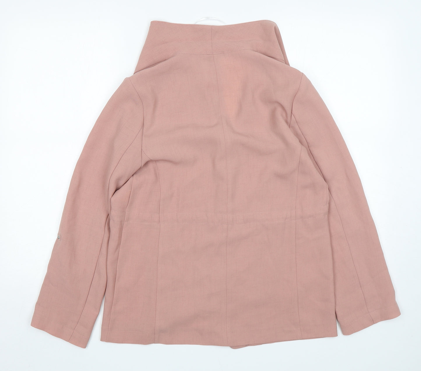 Primark Womens Pink   Jacket Blazer Size 8  Tie