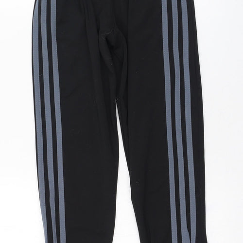 adidas Boys Black  Polyester Jogger Trousers Size 12-13 Years  Regular Pullover - Juventus