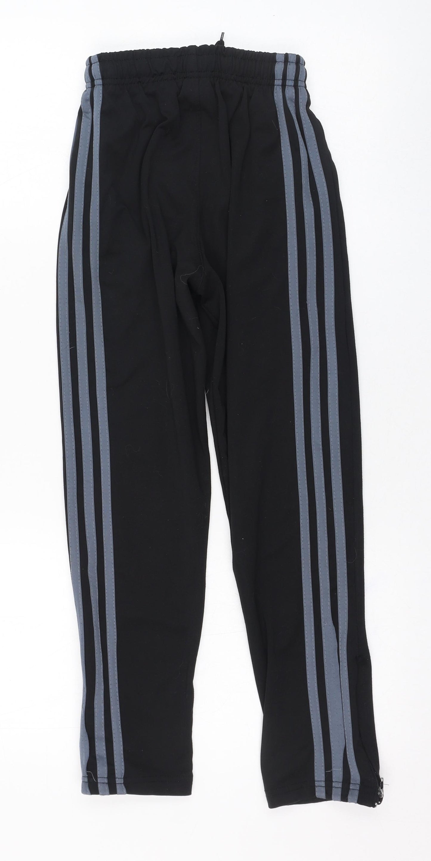 adidas Boys Black  Polyester Jogger Trousers Size 12-13 Years  Regular Pullover - Juventus