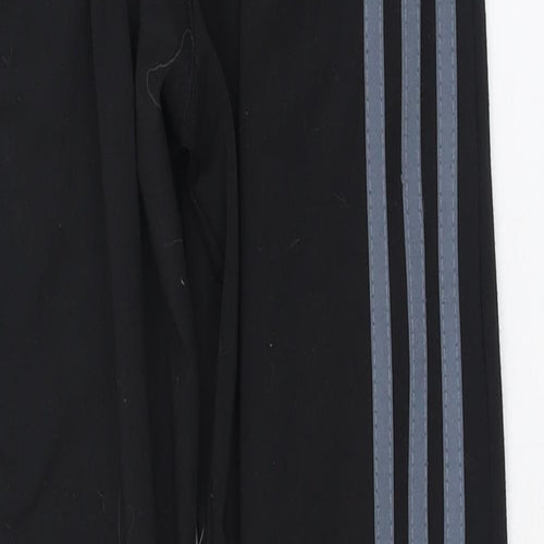 adidas Boys Black  Polyester Jogger Trousers Size 12-13 Years  Regular Pullover - Juventus