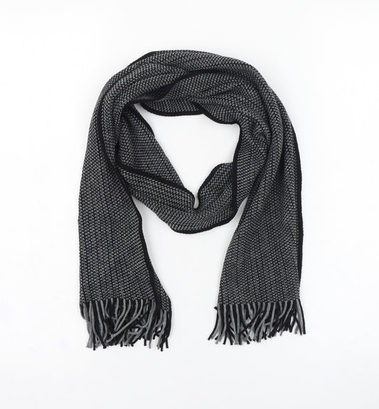 Esquire Unisex Black  Acrylic Scarf  One Size