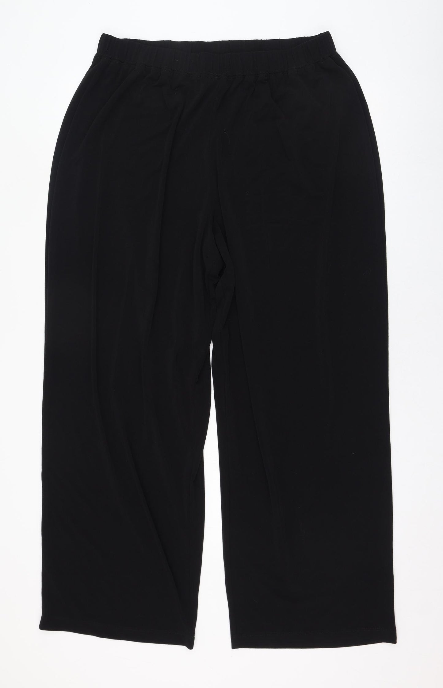 Simonton Says Womens Black  Polyester Trousers  Size 2XL L29 in Regular