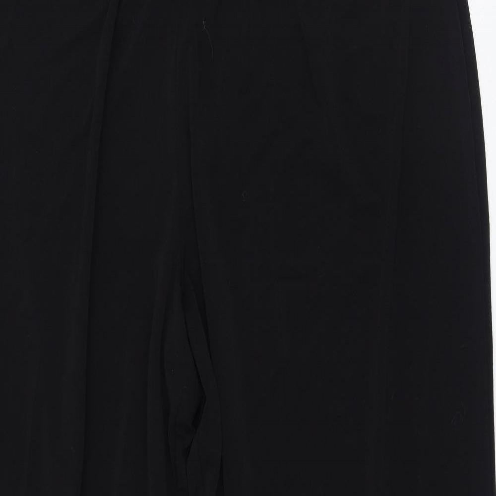 Simonton Says Womens Black  Polyester Trousers  Size 2XL L29 in Regular