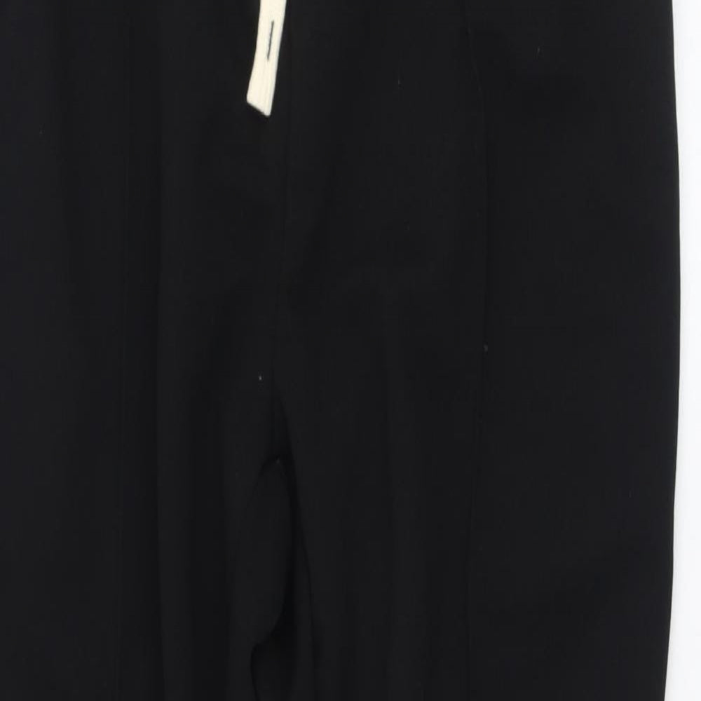 SheIn Womens Black  Polyester Jogger Trousers Size 8 L26 in Regular