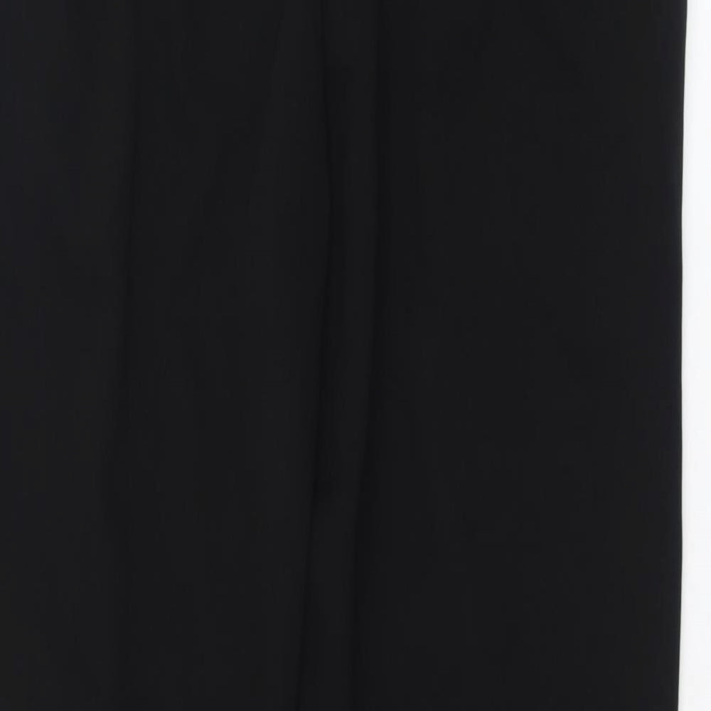 SheIn Womens Black  Polyester Jogger Trousers Size 8 L26 in Regular