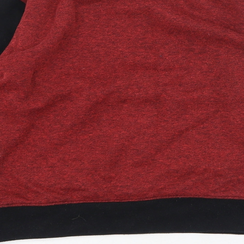 Jordan Boys Red  Cotton Pullover Sweatshirt Size 4-5 Years  Pullover