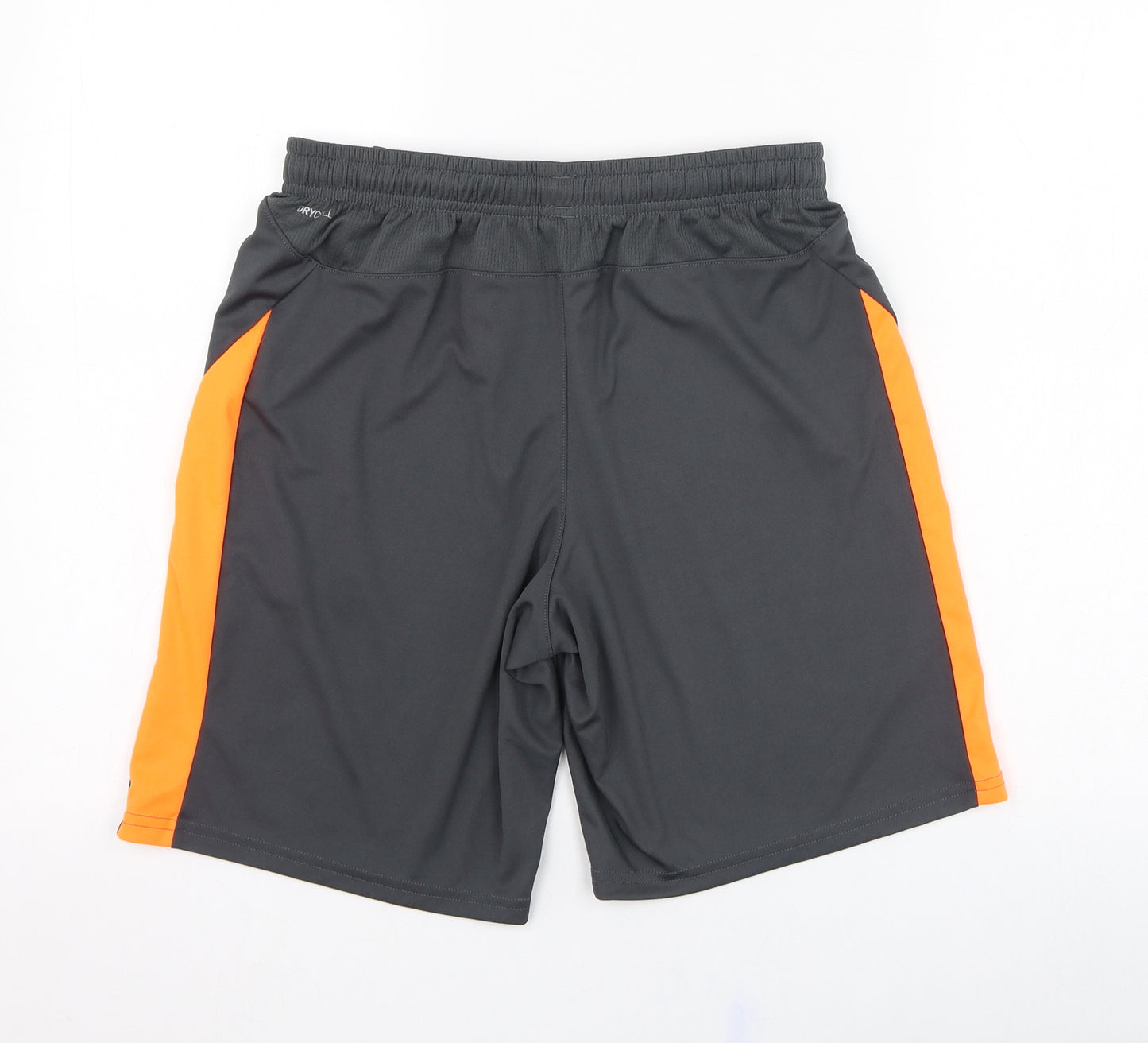 PUMA Mens Grey  Polyester Sweat Shorts Size S L8 in Regular
