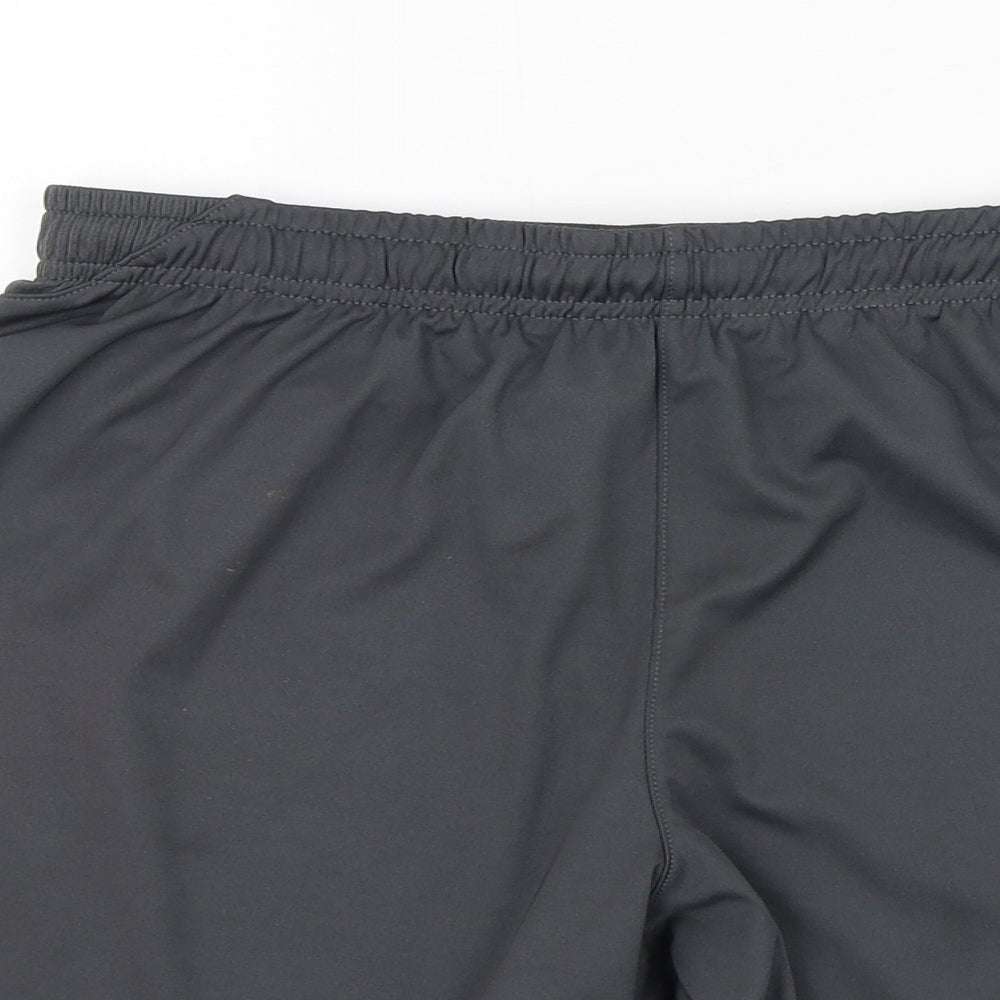 PUMA Mens Grey  Polyester Sweat Shorts Size S L8 in Regular