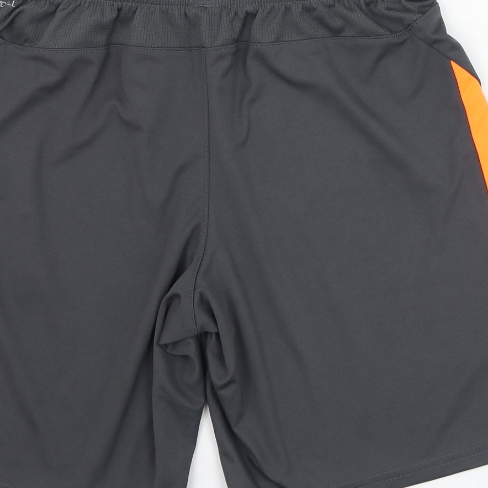 PUMA Mens Grey  Polyester Sweat Shorts Size S L8 in Regular