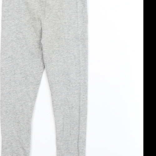 Gap Girls Grey  Cotton Pedal Pusher Trousers Size 3 Years  Regular