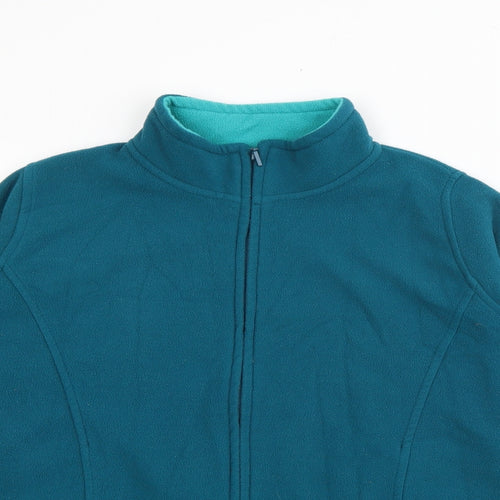 Isle Essentials Womens Blue   Jacket  Size M  Zip