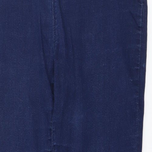 Papaya Womens Blue  Cotton Jegging Jeans Size 10 L27 in Regular