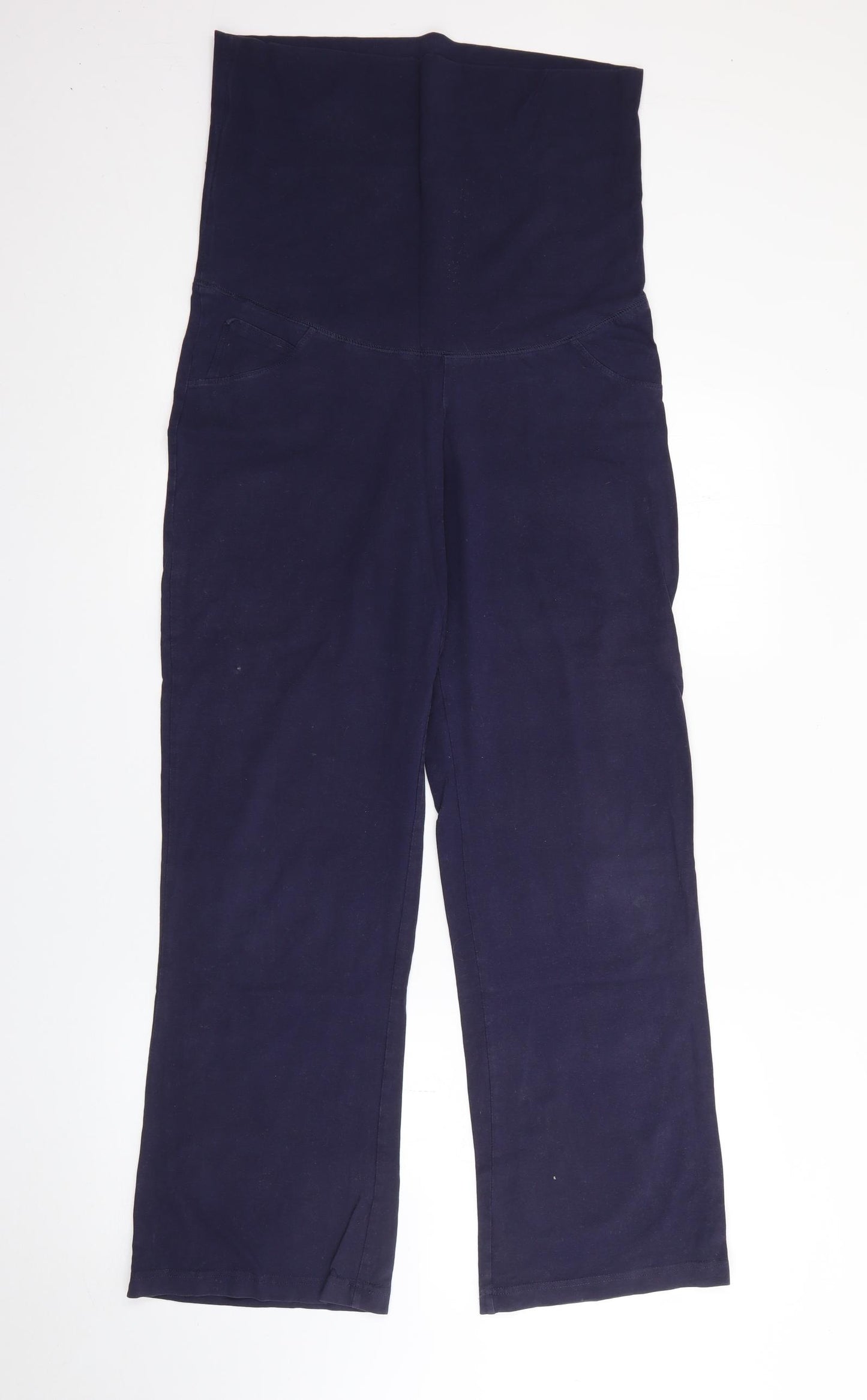 ESMARA Womens Blue  Cotton Pedal Pusher Leggings Size M L29 in