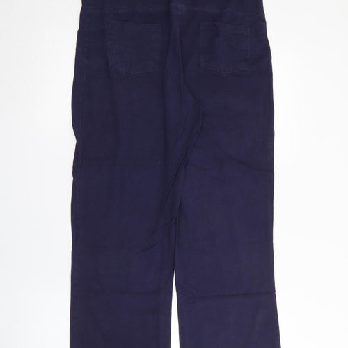 ESMARA Womens Blue  Cotton Pedal Pusher Leggings Size M L29 in