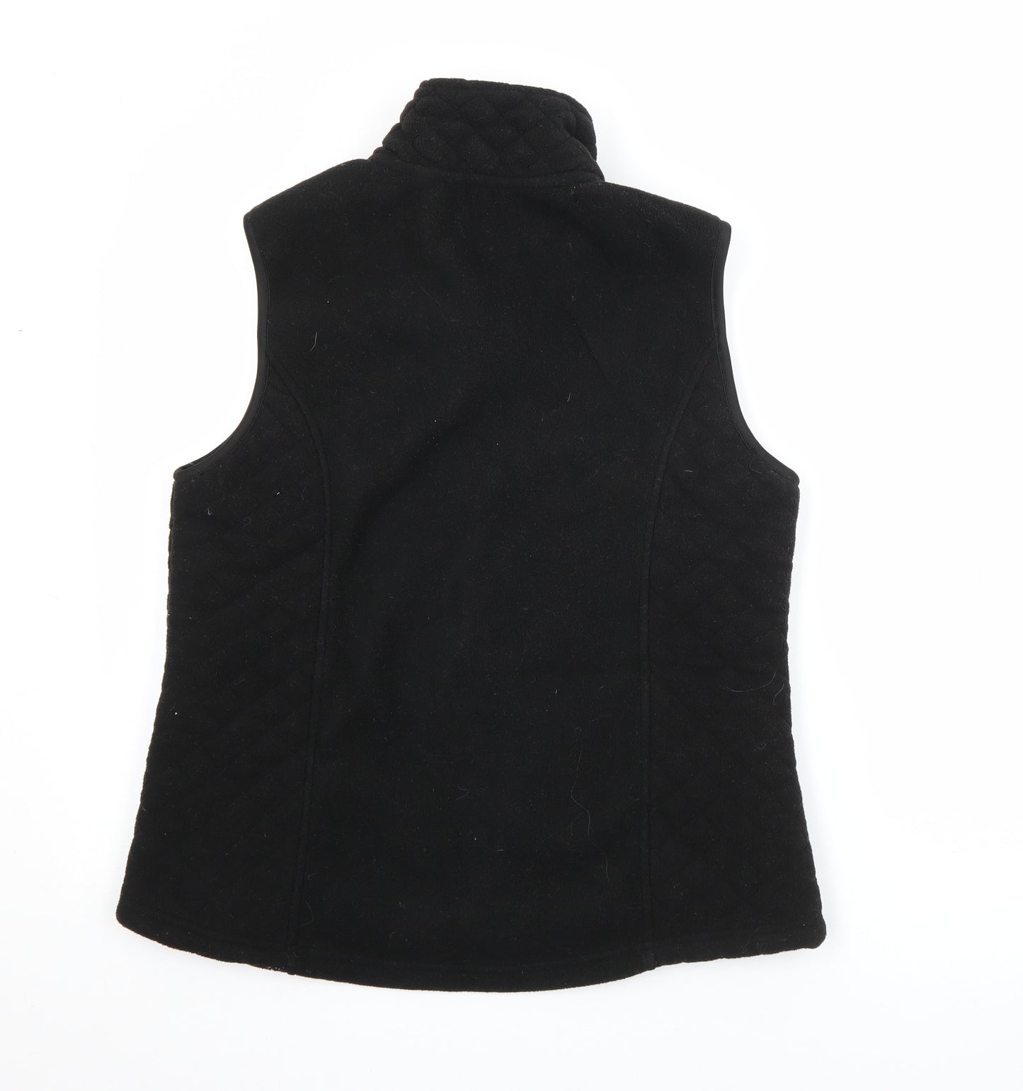 Eivissa Womens Black   Gilet Jacket Size M  Zip