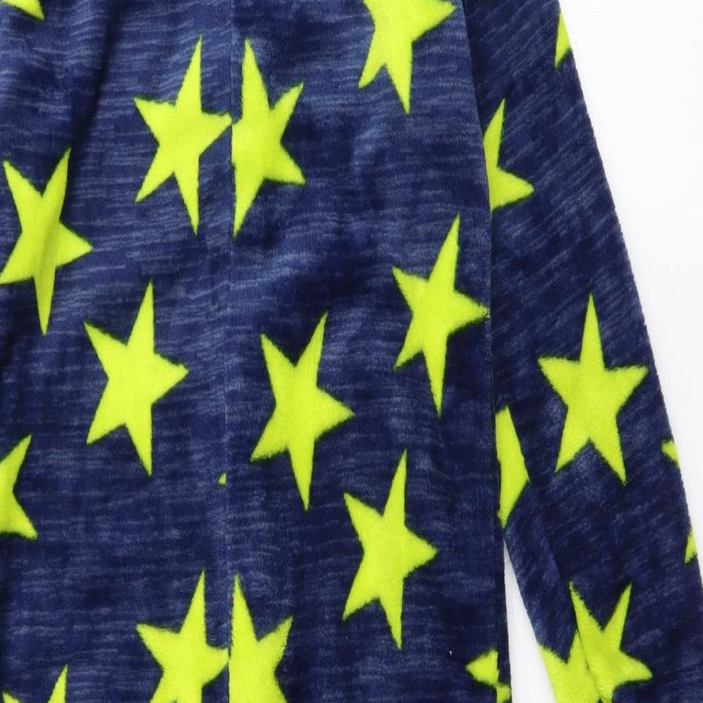 Dunnes Stores Boys Blue Geometric Polyester  One Piece Size 9-10 Years  Zip