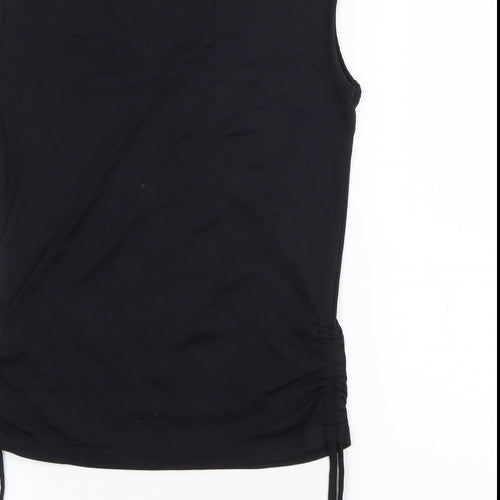 River Island Womens Black  Polyamide Camisole Tank Size 14 V-Neck - Butterfly
