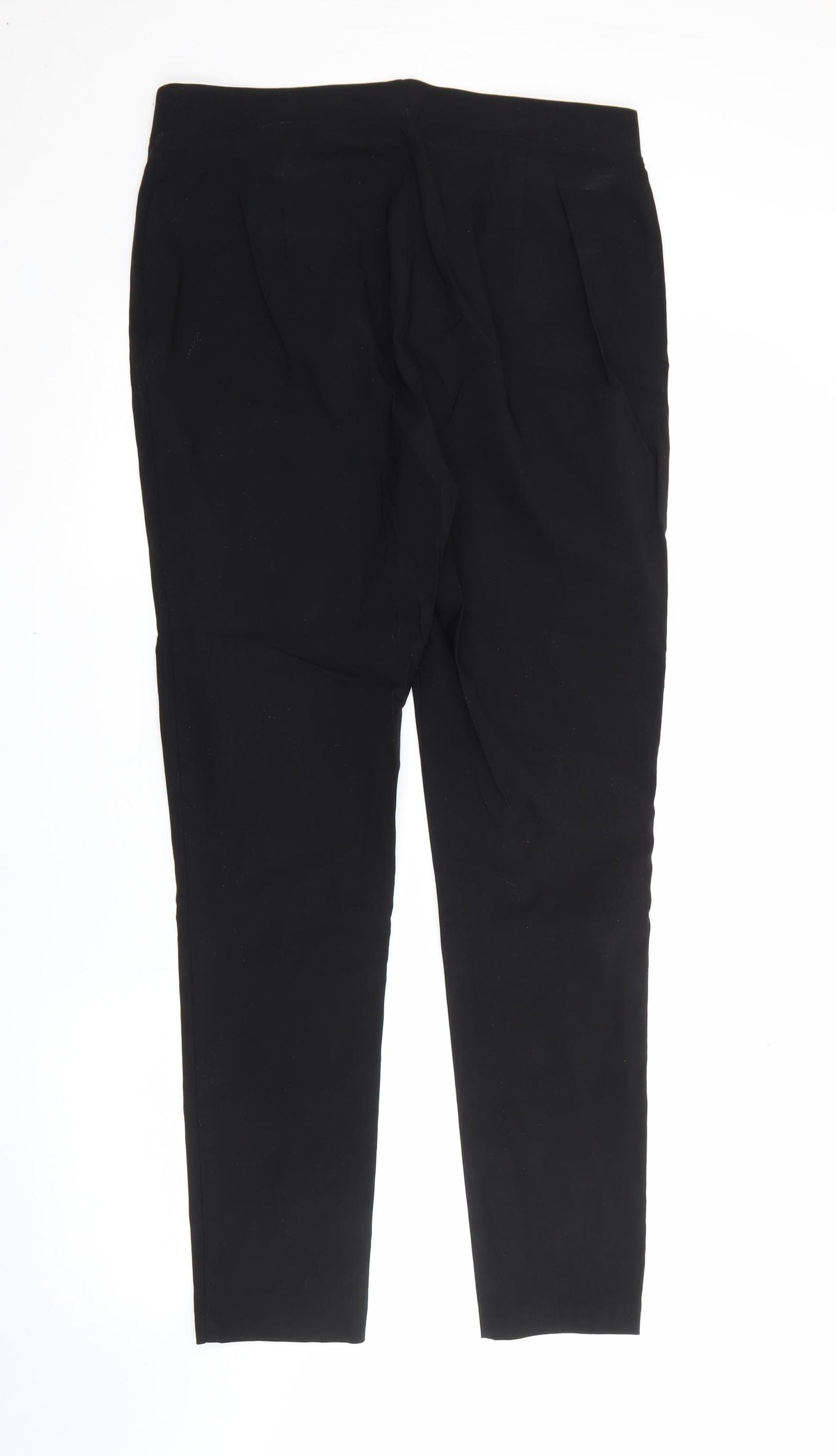Peacocks Womens Black  Polyester Jegging Jeans Size 16 L29 in Regular