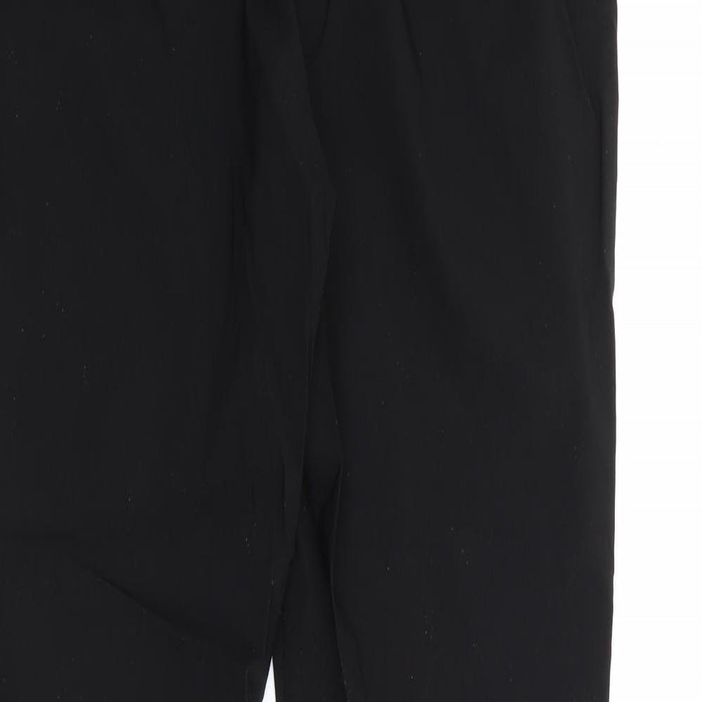Peacocks Womens Black  Polyester Jegging Jeans Size 16 L29 in Regular